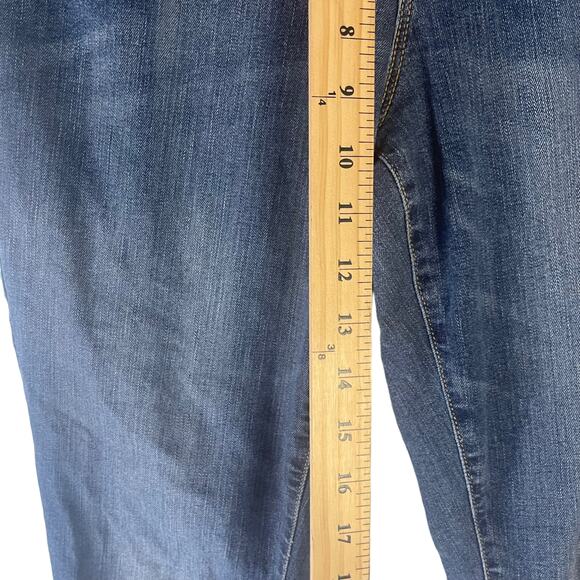 Old Navy Women's Size 14 Rockstar Mid Rise Medium Wash Skinny Jeans - Picture 9 of 10